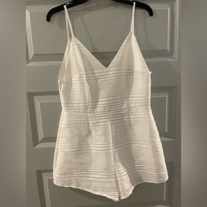 Finders Keepers white romper!
